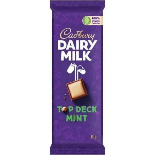 Cadbury Top Deck Mint 80g