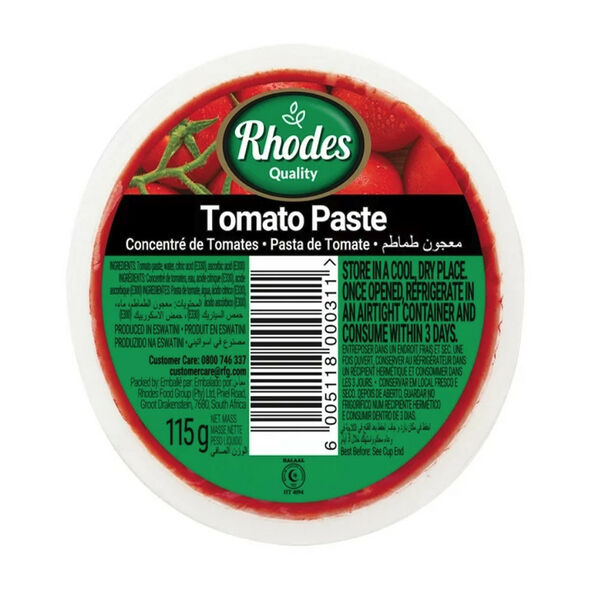 Rhodes Tomato Paste 115g