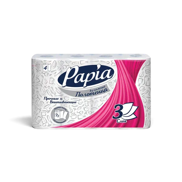 Papia кагаз сулгусу 4рул 3сл