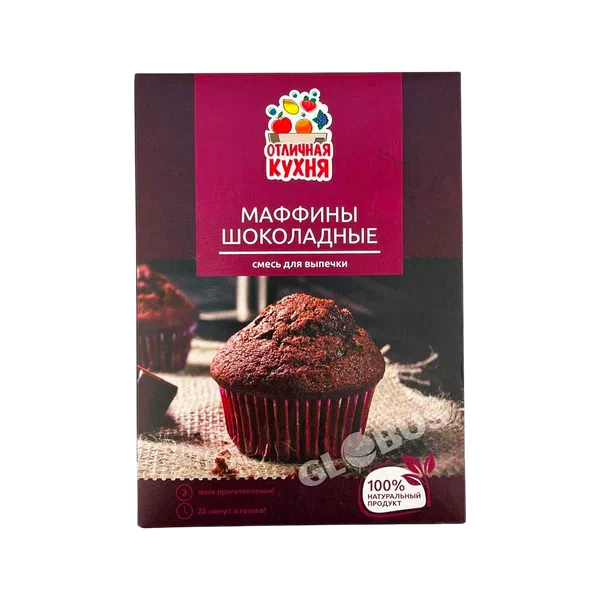 Смесь д/выпечки Отличная кухня маффины шок. 300г