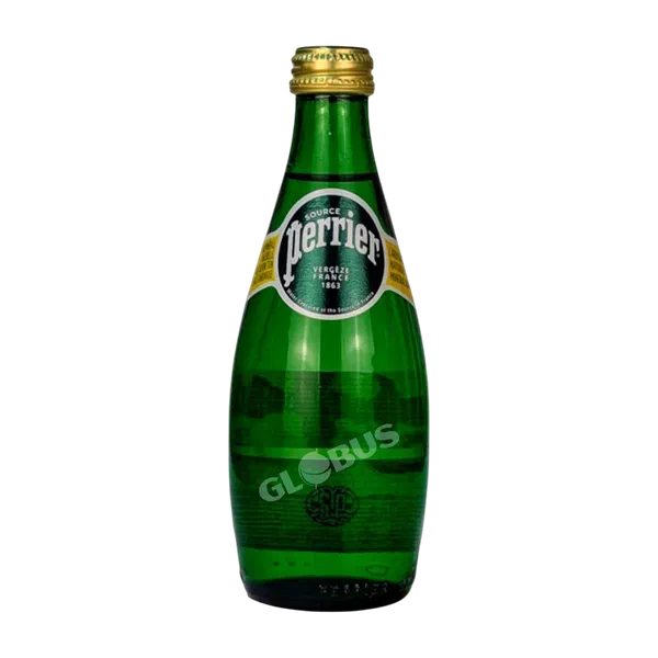 Вода Perrier минерал. газ. 0,33л ст/б Франция 24