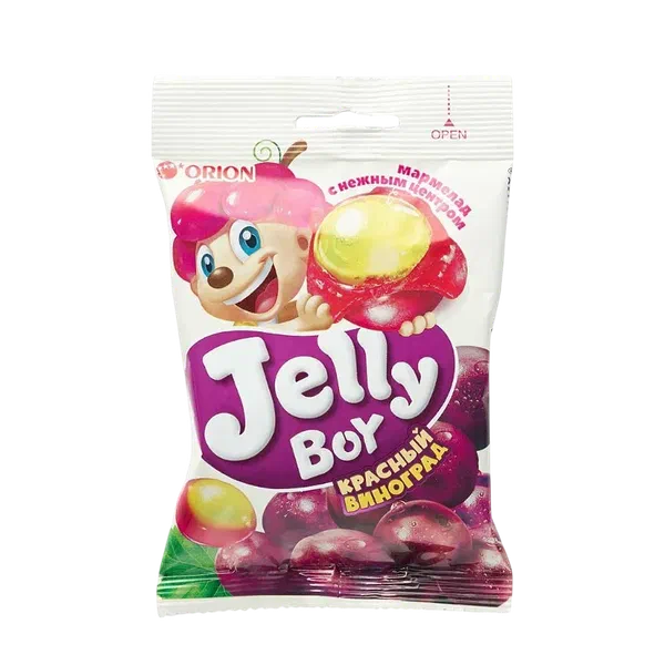 Мармелад Orion Jelly Boy виноград 66г
