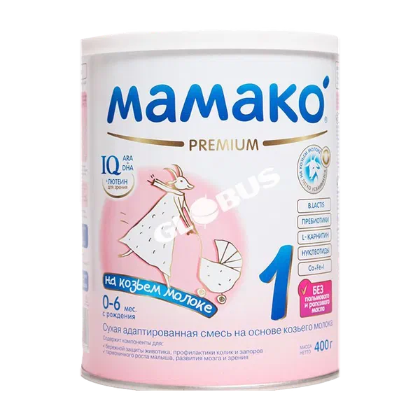 Смесь дет. Мамако Premium козье молоко с рож.до 6мес №1 400г