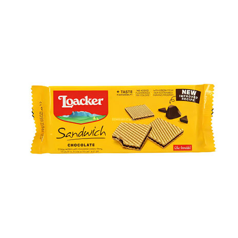 Loacker Chocolate Sandwich 75 Gm