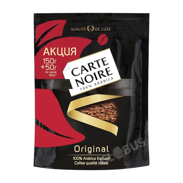 Кофе Carte Noire раств 150г+50г м/у