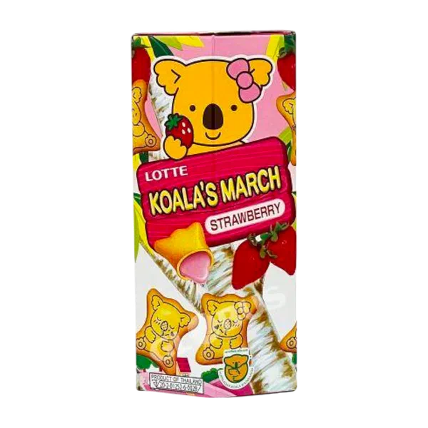 Lotte Koala's March кулпунай крем 37г печеньеси
