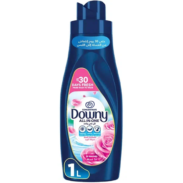 DOWNY FABRIC CONDITIONER ROSE GARDEN CONCENTRATED 1L