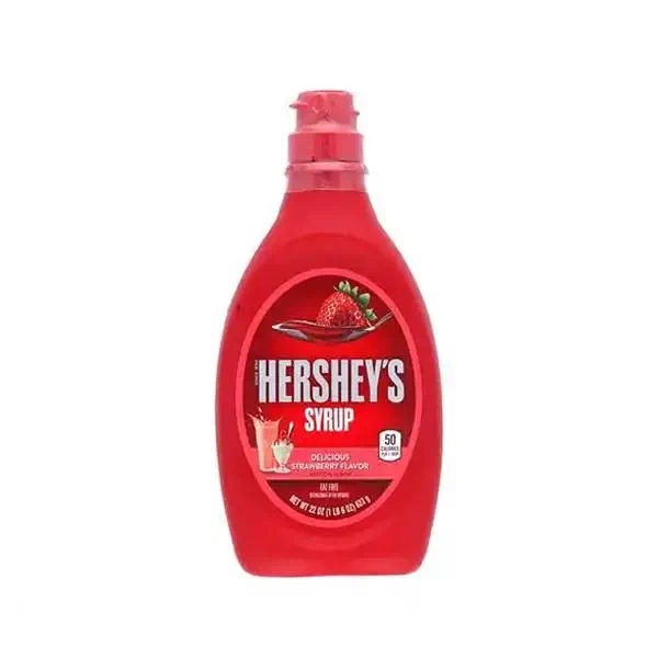 HERSHEY'S TRADITIONAL STRAWBERRY SYRUP PREMIUM FRUIT TOPPING 623G