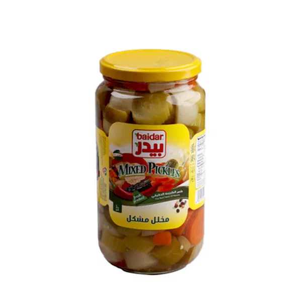 BAIDAR MIXED VEGETABLE PICKLES FAMILY VALUE PACK 600G