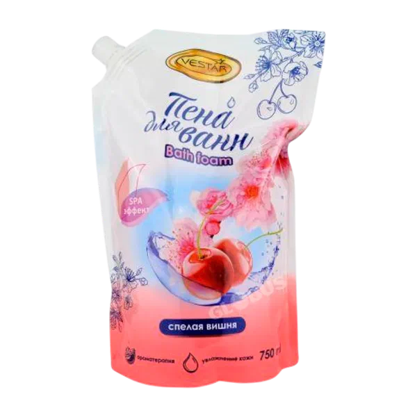 Vestar спелая вишня ванна көбүгү 750мл