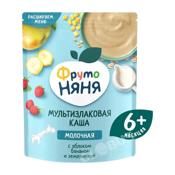 Каша дет.Фруто Няня мол. пшен. ябл/земл. с 6мес. 190г