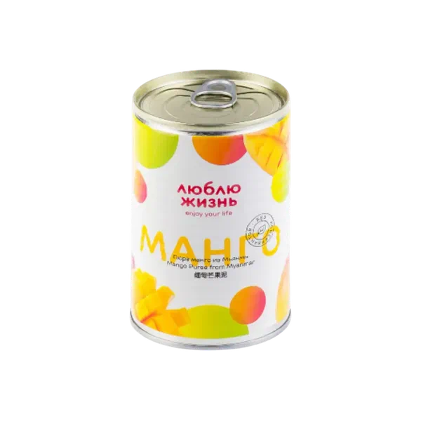 Манго Люблю Жизнь из Мьянмы б/сах 430г ж/б