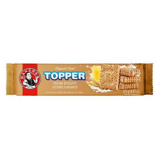 Toppers Custard 125g