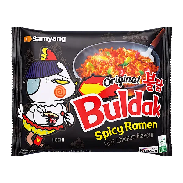 Вермишель б/п Samyang Хот Чикен Рамен острый 140г