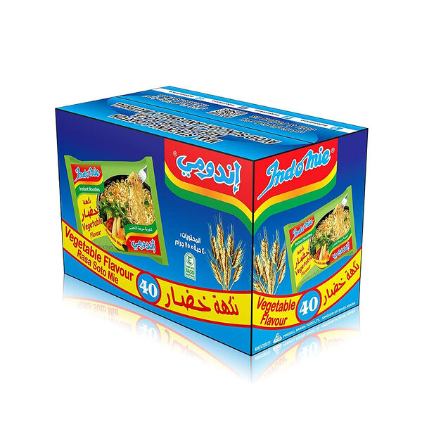 Indomie Vegetable Noodles 75 Gm X40
