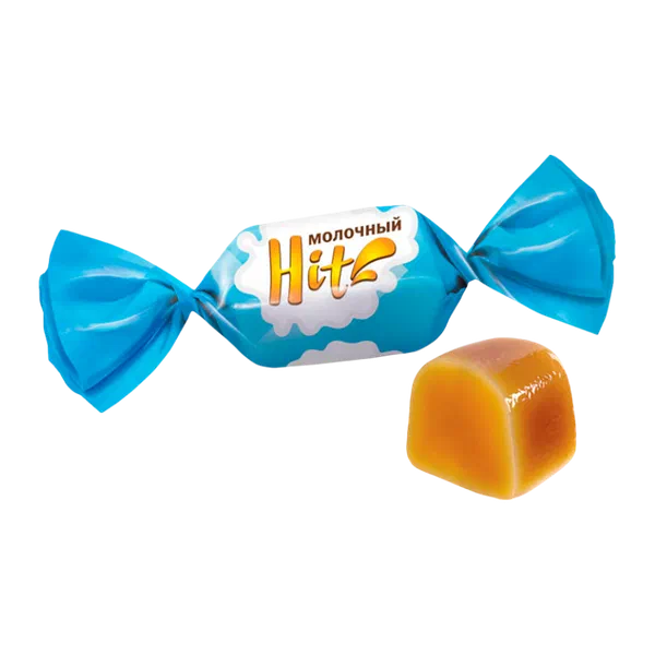 Ирис Молочный Hit вес KDV