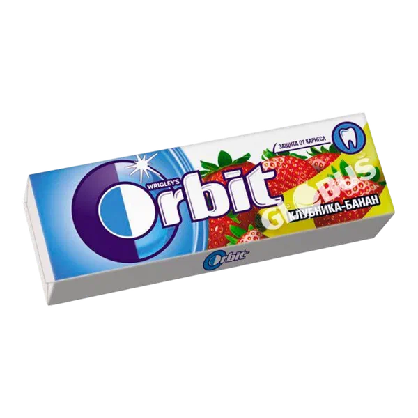 Жев. резинка Orbit клубника/банан 13,6г Wrigley's
