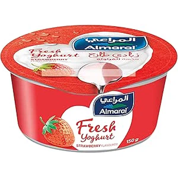 ALMARAI FRSH YGHRT S/BERY 150G - FRESH STRAWBERRY YOGURT