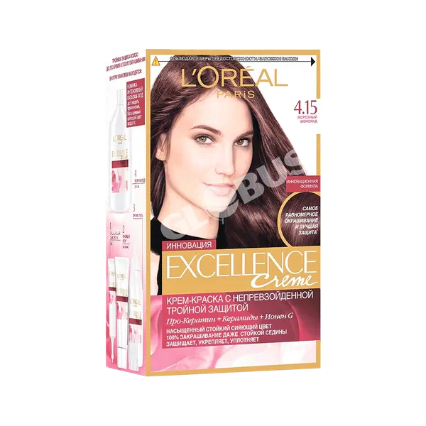 L'Oreal Excellence чач боегу №4,15 муз  шок