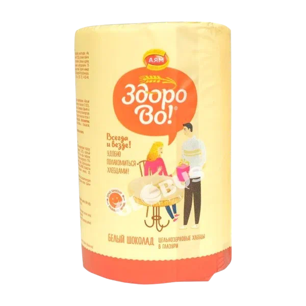 Хлебцы Аям цельнозерн бел шок. 160г