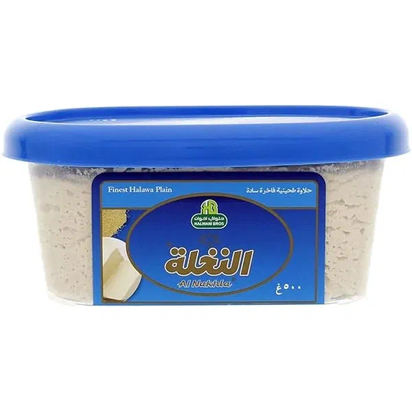AL NAKHLA TRADITIONAL PLAIN HALAWA SESAME SEED SWEET 500G