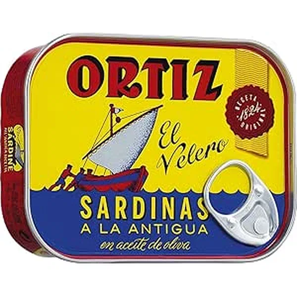 ORTIZ PREMIUM SARDINES IN ORGANIC EXTRA VIRGIN OLIVE OIL 140G