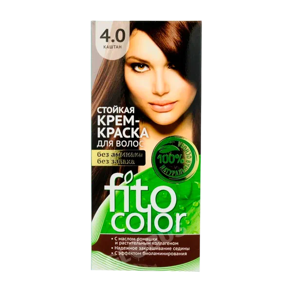 Fitocolor стойк 4.0 чач боегуч каштан.