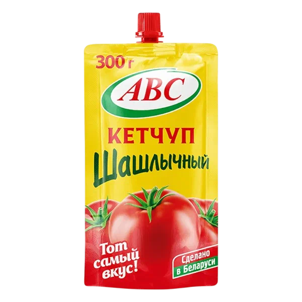 Кетчуп ABC шашлычный 300г д/п