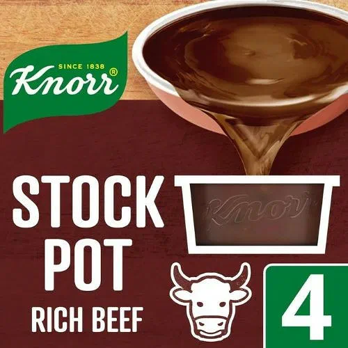 Knorr Stock Pot Beef 4s