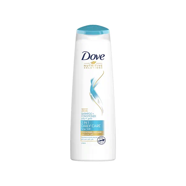 DOVE NUTRITIVE SOLUTIONS DAILY CARE 2-IN-1 SHAMPOO AND CONDITIONER