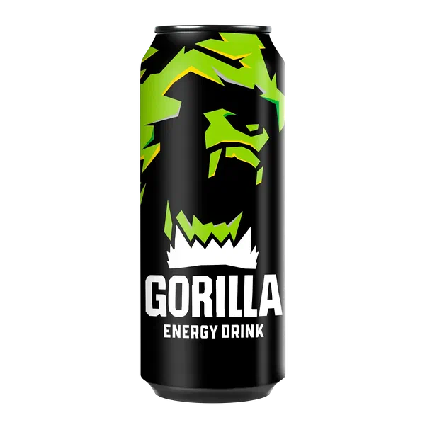 Напиток Gorilla Энергет безалк.0,45л ж/б GL