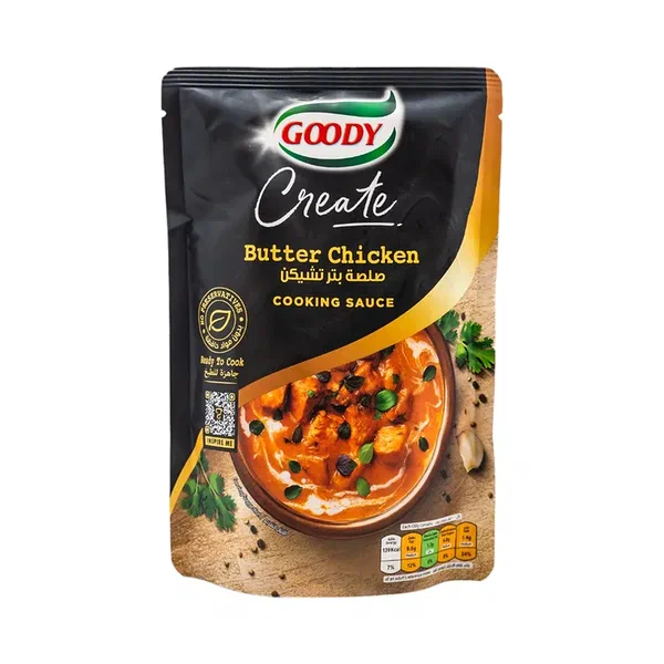 GOODY BUTTER CHICKEN READY SAUCE TRADITIONAL CREAMY RECIPE 350G
