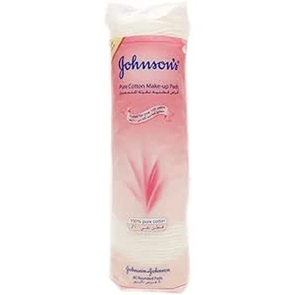 JOHNSON’S PREMIUM COTTON MAKE-UP REMOVAL PADS 80-COUNT