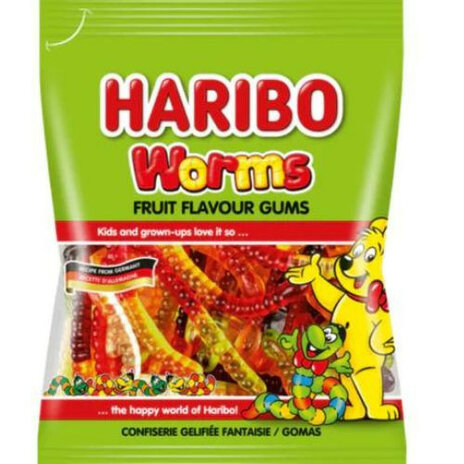 Haribo Worms 80g