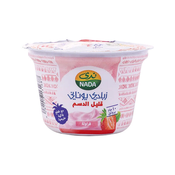 Nada Greek Yoghurt Strawberry Lf 160Ml