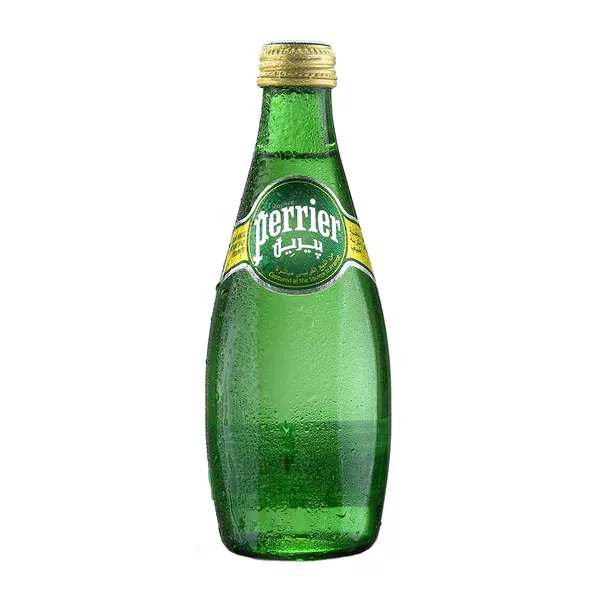 PERRIER SPARKLING NATURAL MINERAL WATER 330ML GLASS BOTTLE