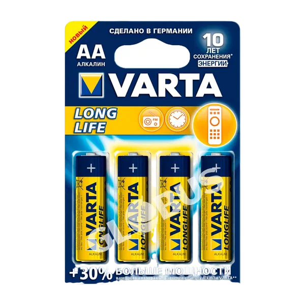 Батарейки Varta LongLife AA 4шт