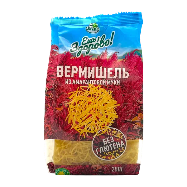 Макароны Ешь Здорово вермишель б/глют. 250г НВ