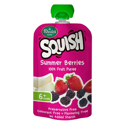 Squish Summer Berries Baby Food Pouch 110ml
