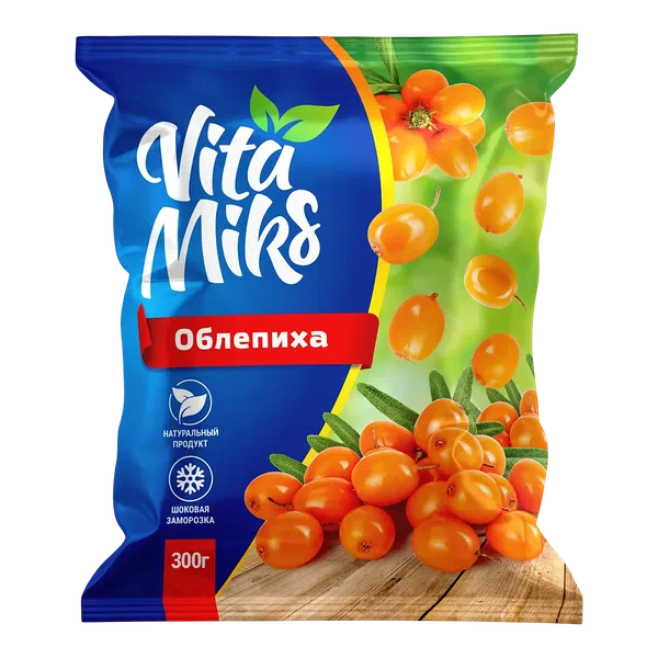 Облепиха VitaMiks заморож 300г