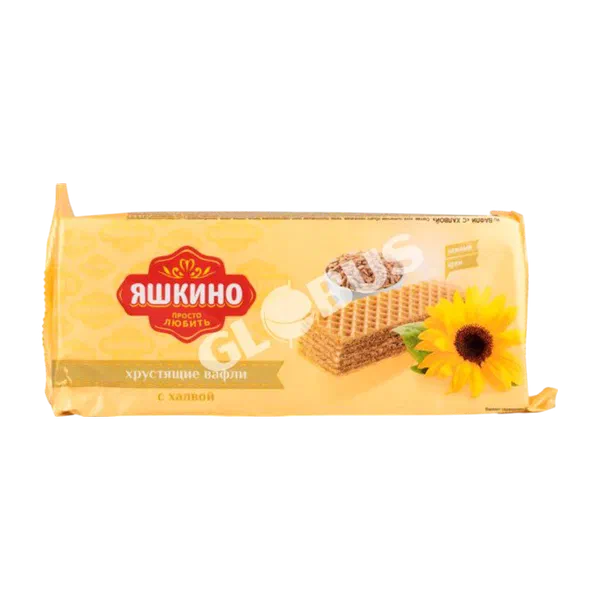 Вафли Яшкино с халвой 300г