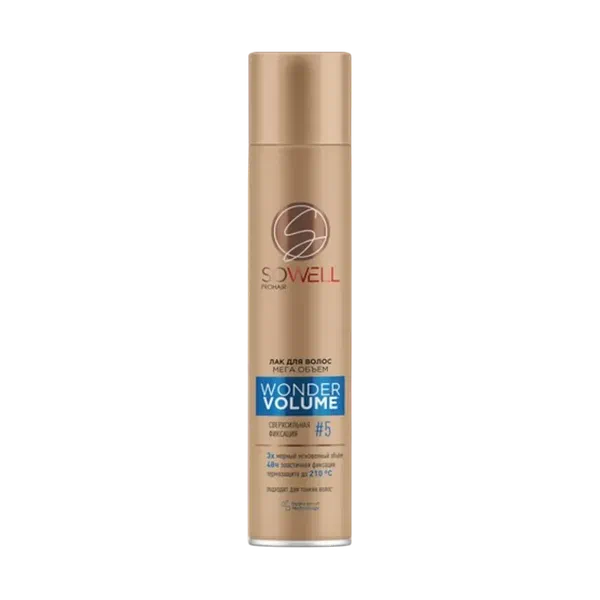 SoWell мега объем сверхсильн фиксация чач учун лак 300мл