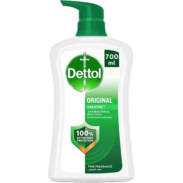 DETTOL ORIGINAL ANTIBACTERIAL BODY WASH AND SHOWER GEL 700ML