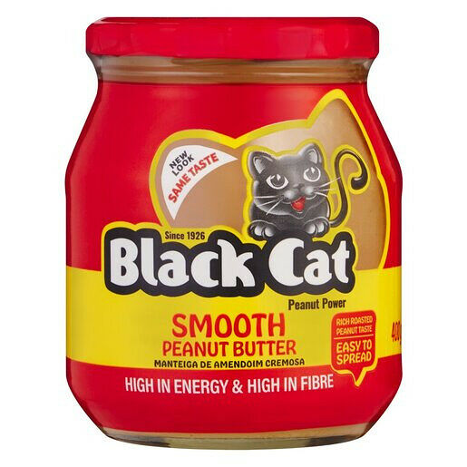 Black Cat Smooth Peanut Butter 400g