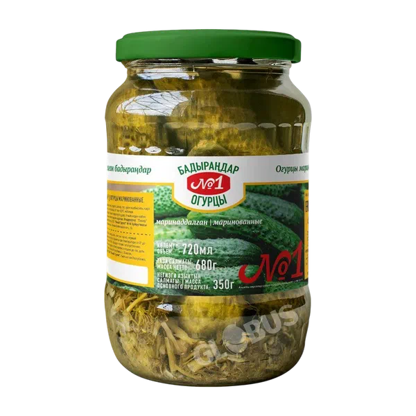 Огурцы №1 марин 680г ст/б PL1