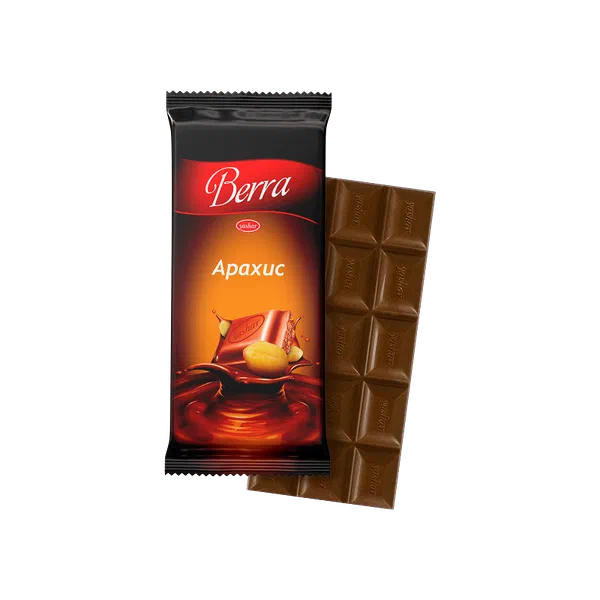Шоколад Berra арахис 80г