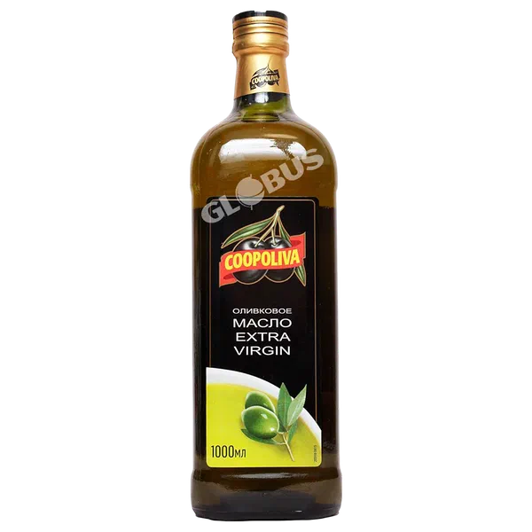 Масло олив.Coopoliva Extra virgin 1л ст/б