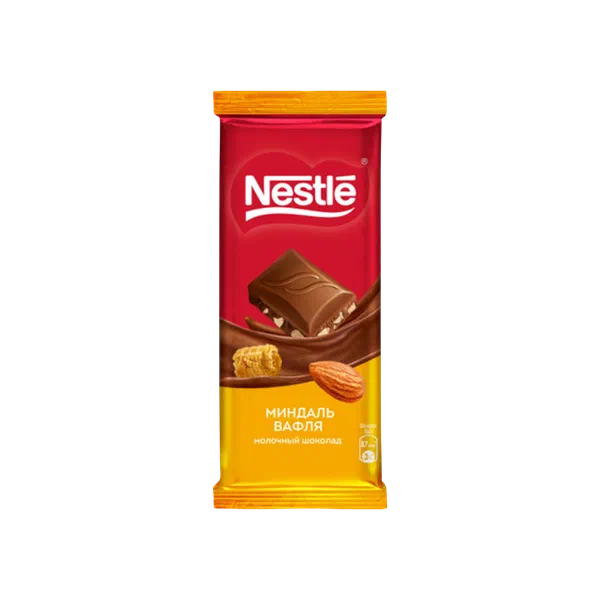 Nestle сут. бадам ж/н вафли м/н шоколады 75г