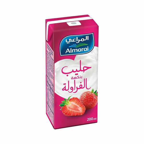 Almarai Strawberry Flavoured Milk 200Ml
