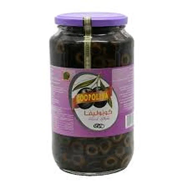 COOPOLIVA LARGE SIZED SLICED BLACK OLIVES FOR FAMILY 510G